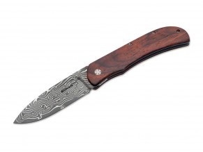 obrázek Zavírací nůž - Exskelibur I Cocobolo Damast - 01BO222DAM