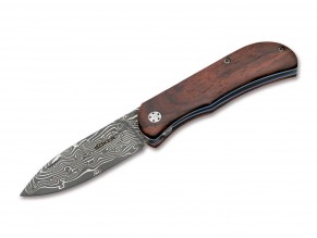 obrázek Zavírací nůž - Exskelibur II Cocobolo Damast - 01BO223DAM