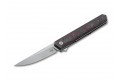 Zavírací nůž - Kwaiken Flipper Red Marble Carbon - 01BO224