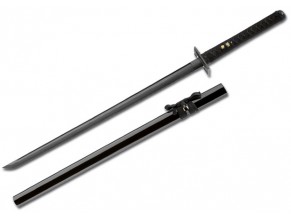 obrázek Magnum handforged black damascus Ninja Sword 05ZS597