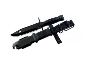 obrázek Ontario M9 Bayonet & Scabbard - Black 02ON6143 